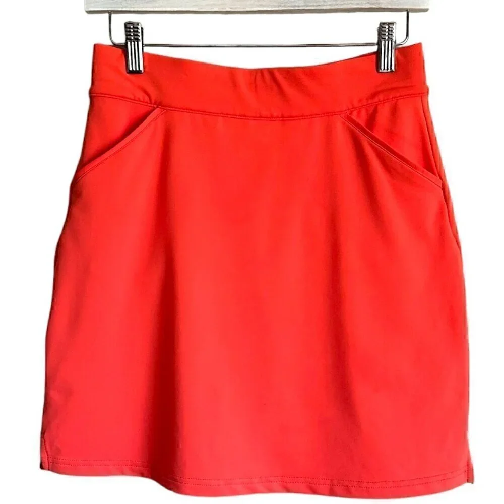 EUC - Peter Millar Golf Skorts in Coral - Size XS - Picture 2 of 8